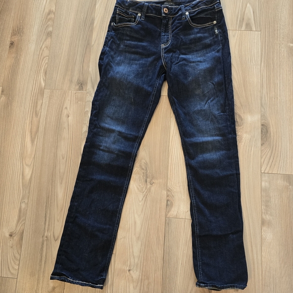 Silver Jeans Denim - Silver Dark Blue Denim Jeans
